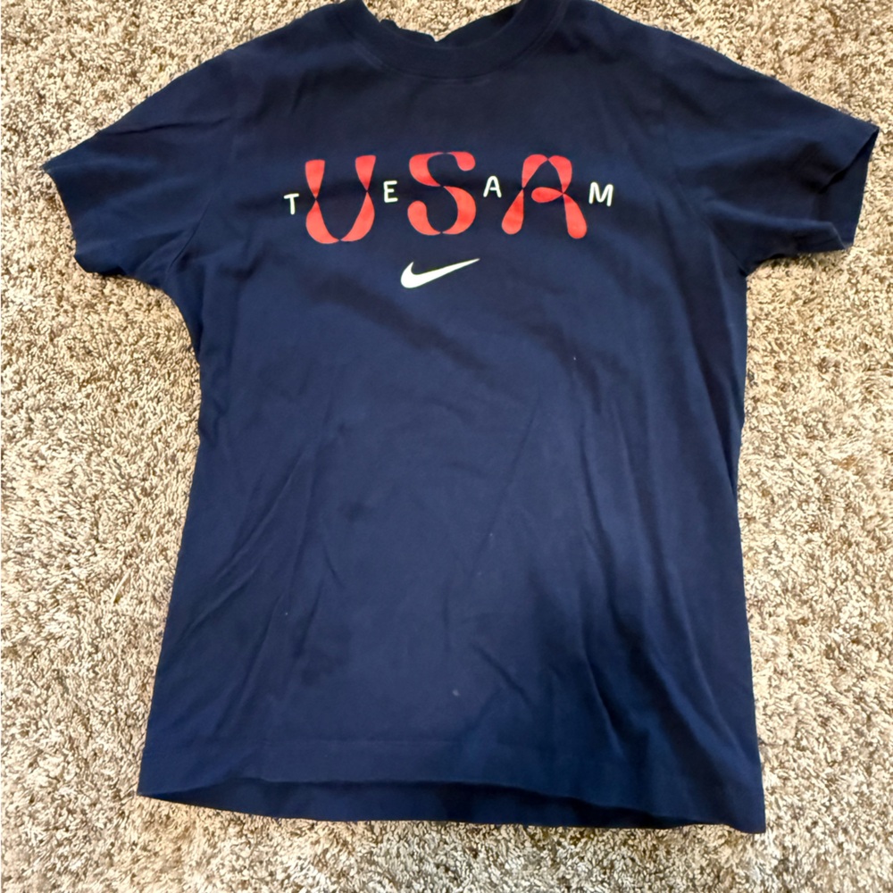 Nike Kids Short Sleeve Tee - Navy